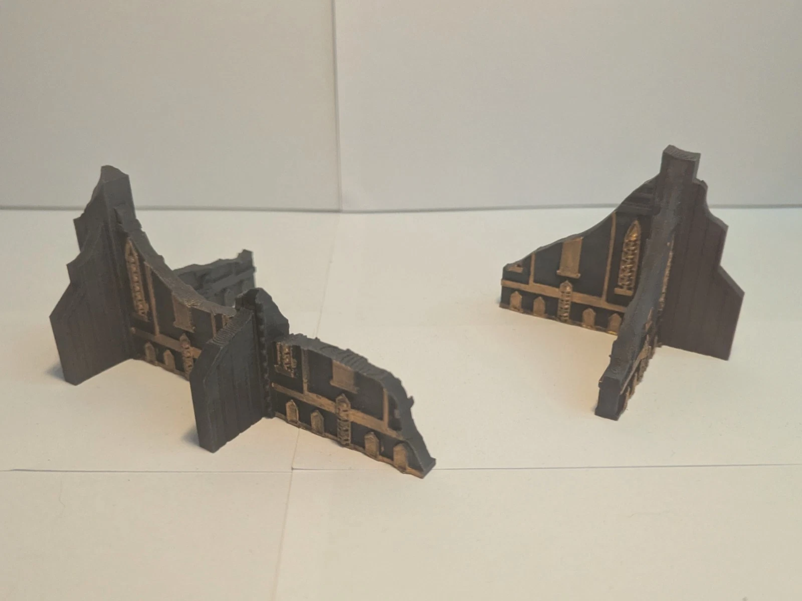 Gothic Half Height Ruined Walls