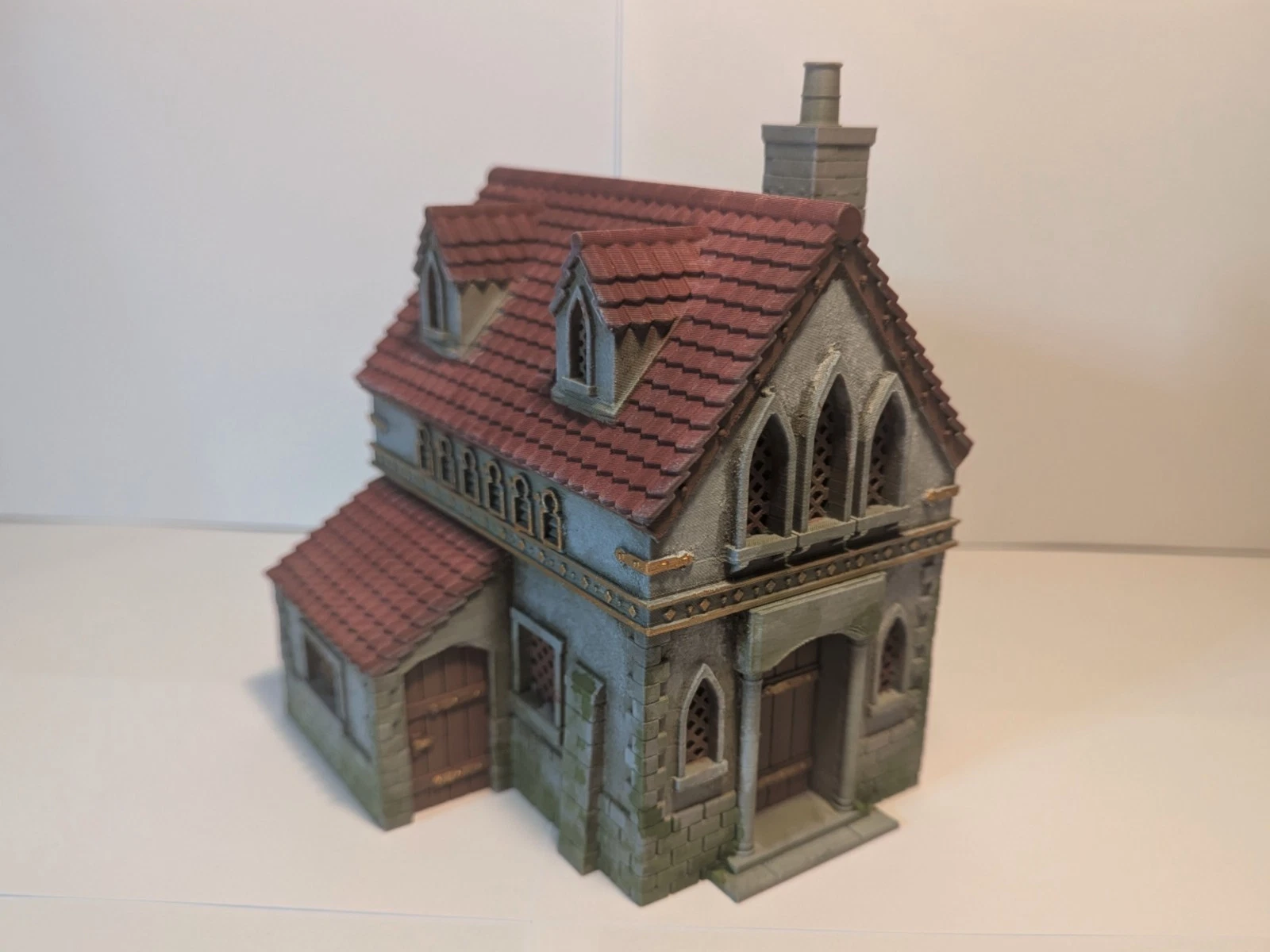Village House with Side Lean-To