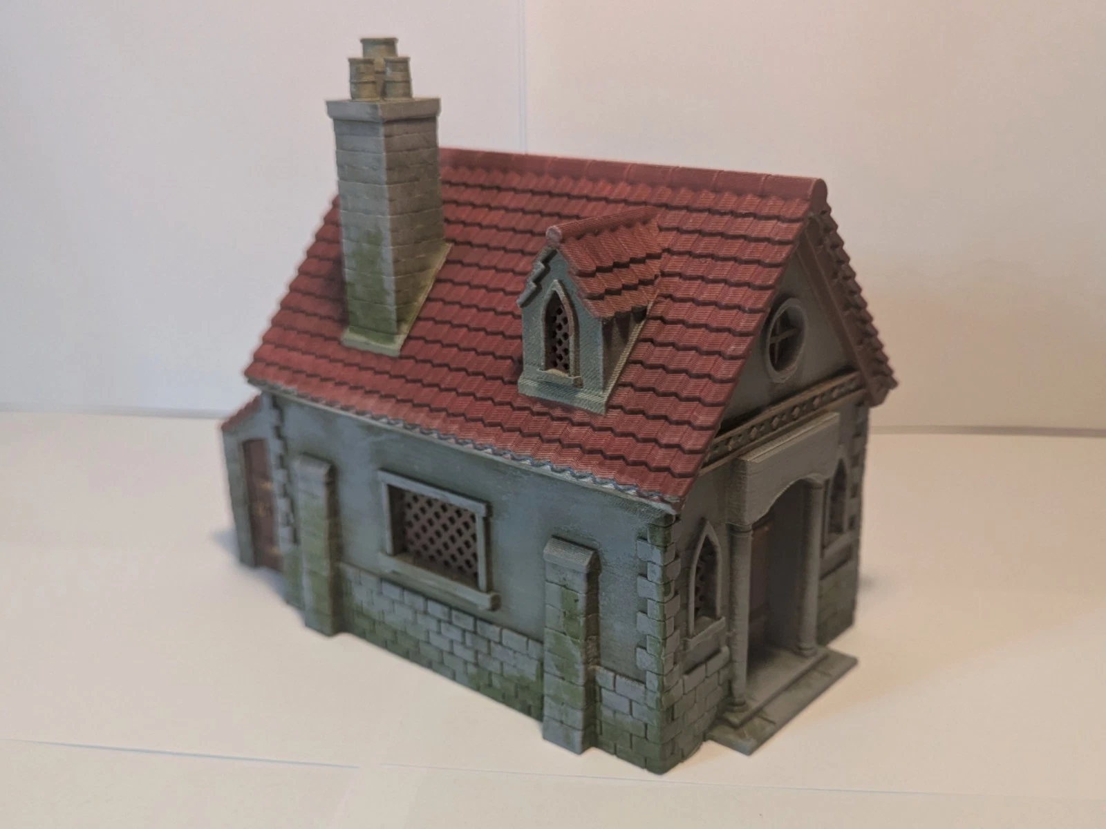 Stone House with Lean-To