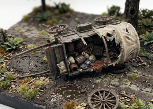 Overturned Wagon