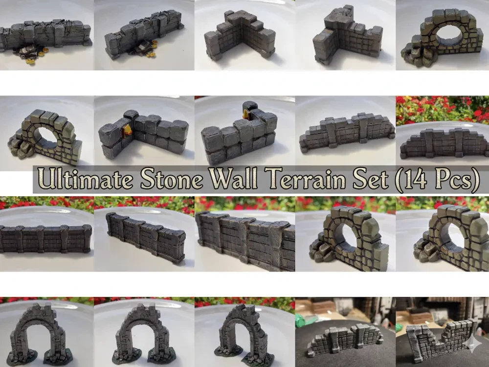 14pc Wall Set 28-32mm