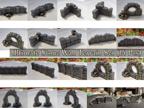 14pc Wall Set 28-32mm