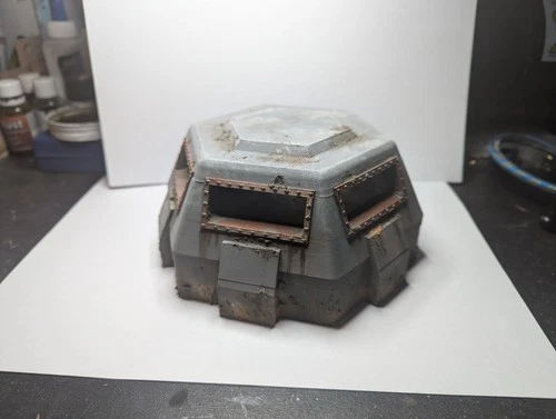 Concrete Bunker with Removable Roof