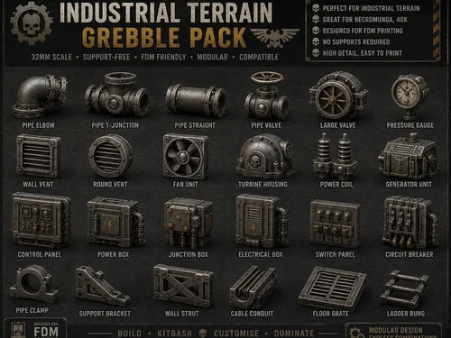 Industrial Pipes Terrain