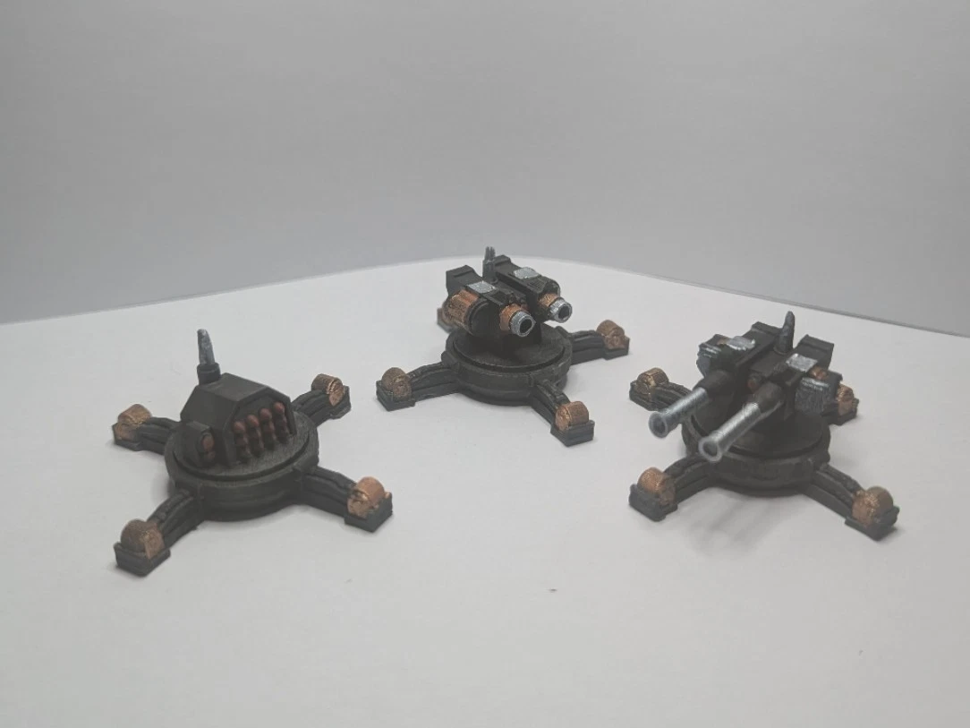 Deployable Turrets x3