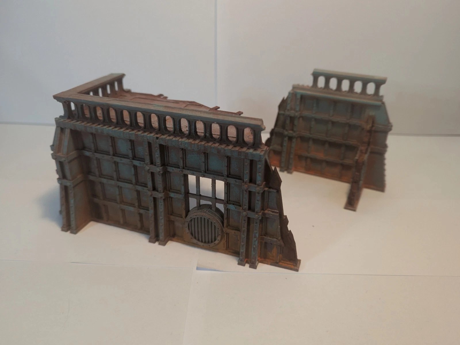 Small Factory Ruins x2 Corners