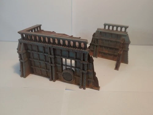 Small Factory Ruins x2 Corners